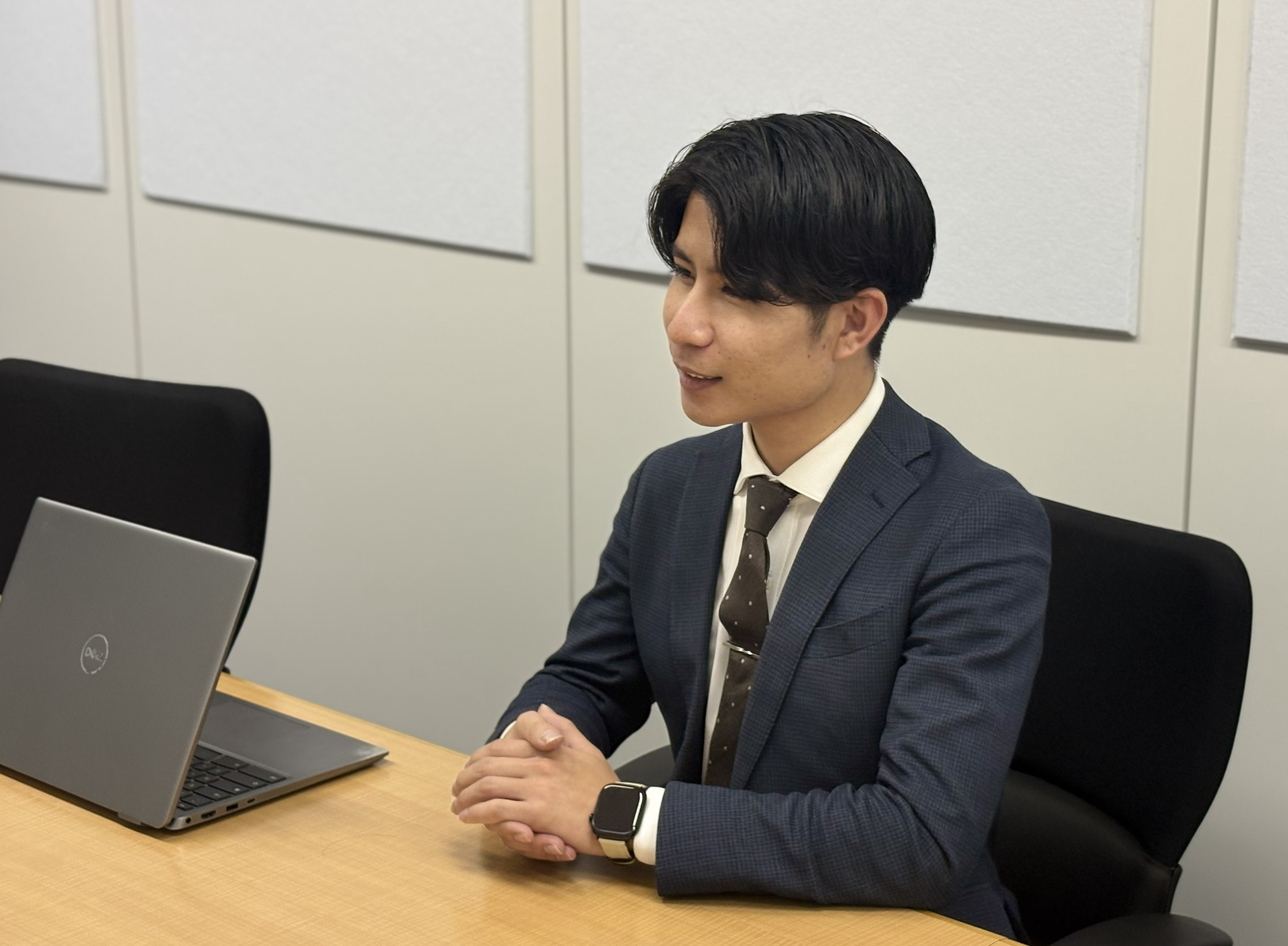 Mさんのインタビュー写真